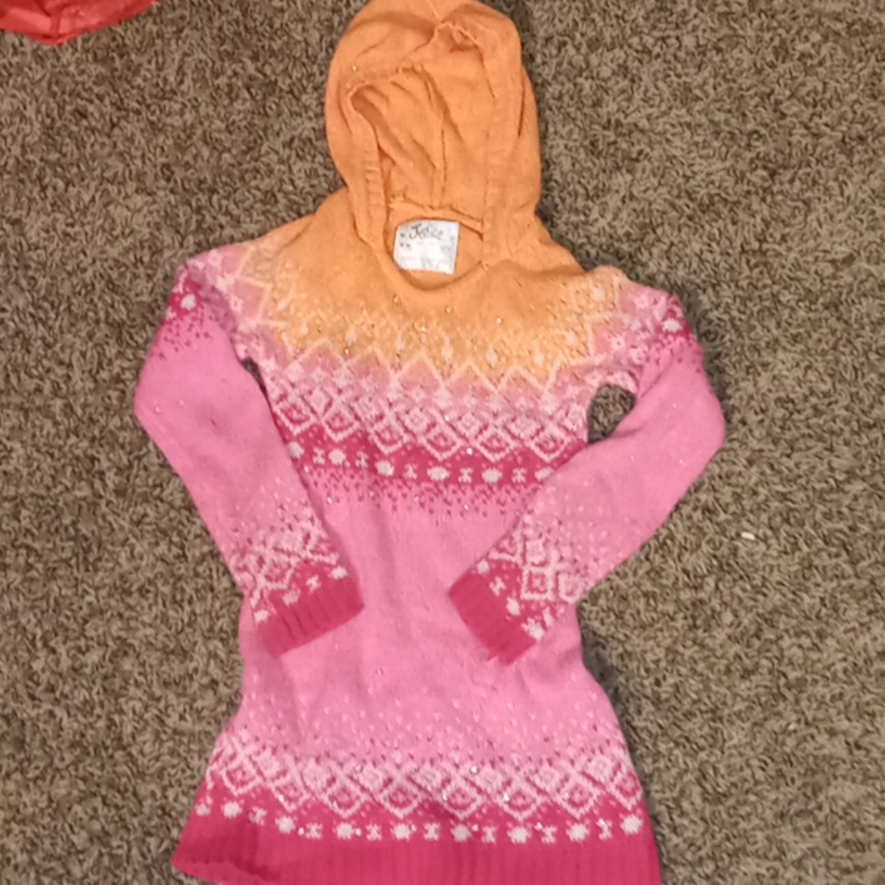 Justice girls sweater size 7
